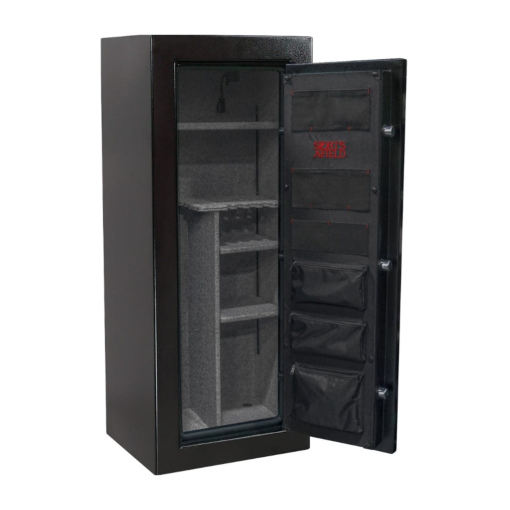 Sports Afield SA5924P Preserve Series Gun Safe | CA DOJ Approved | 24 Long Gun & 4 Handgun Capacity | 45 Minute Fire Rated
