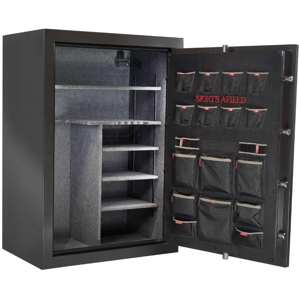 Sports Afield SA5942HX Haven Series Gun Safe | CA DOJ Approved | 48 Long Gun & 8 Handgun Capacity | 75 Minute Fire Rated