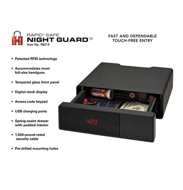 Hornady Rapid Safe Night Guard Clock 98215